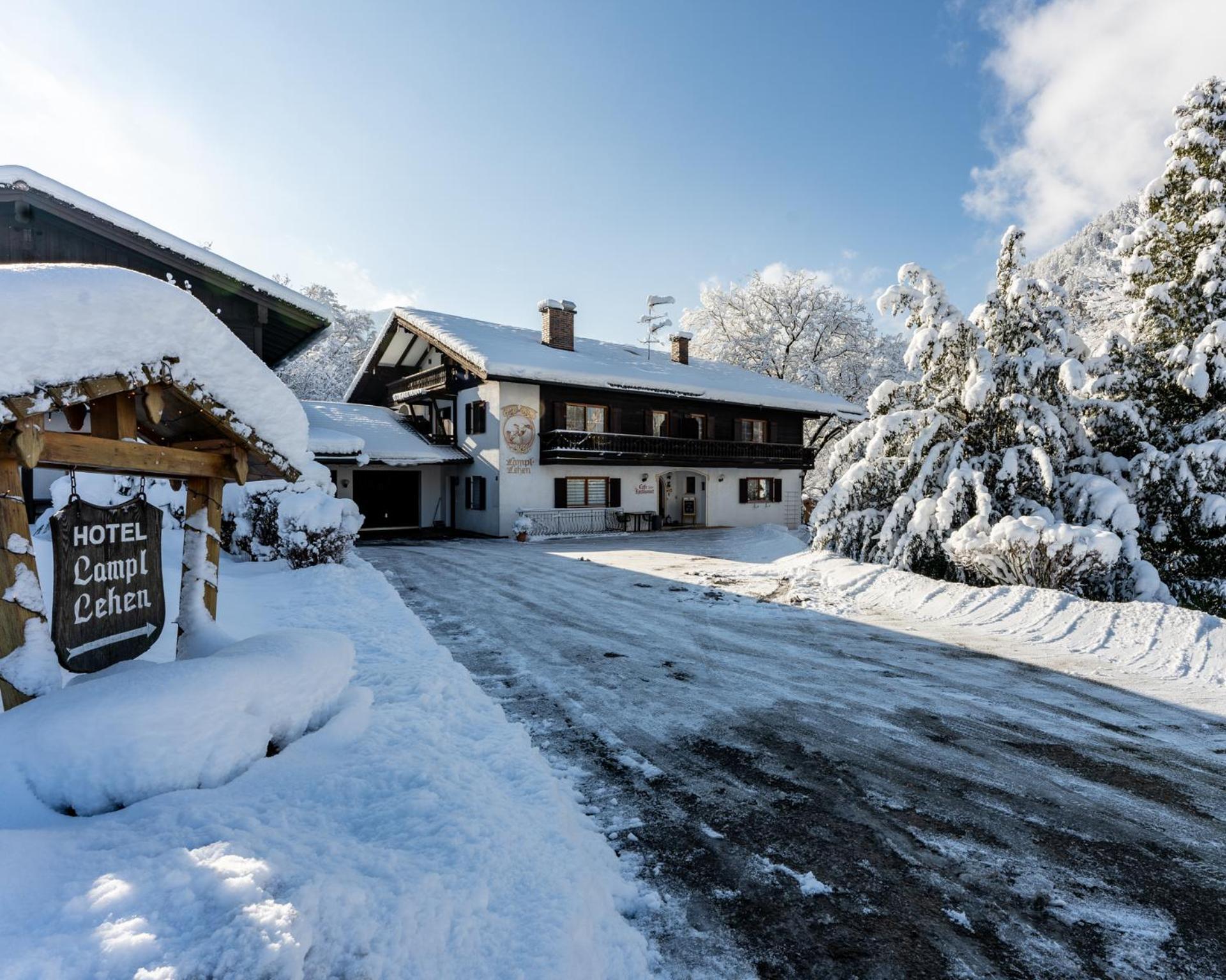 Hotel & Chalets Lampllehen Marktschellenberg Bagian luar foto