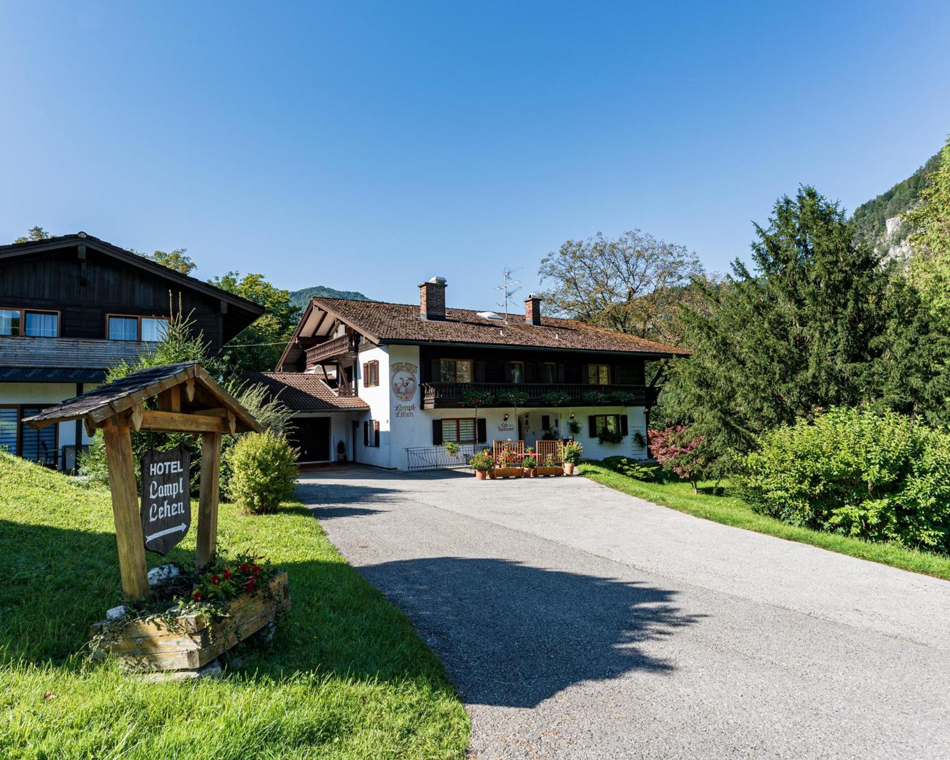 Hotel & Chalets Lampllehen Marktschellenberg Bagian luar foto